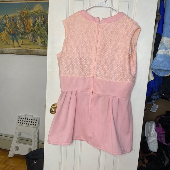 Mini 60s dress less and baby doll empire waist - Picture 3 of 4